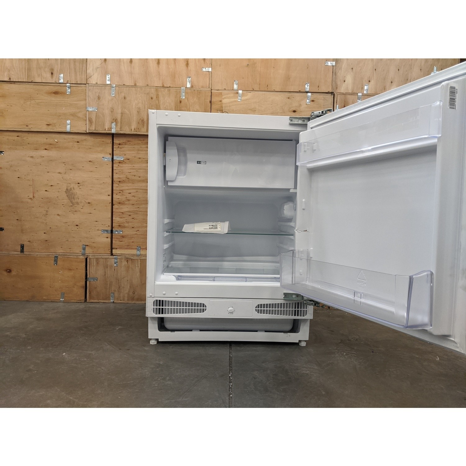 Refurbished electriQ EQINTFRIDGEIB Integrated 115 Litre Under Counter