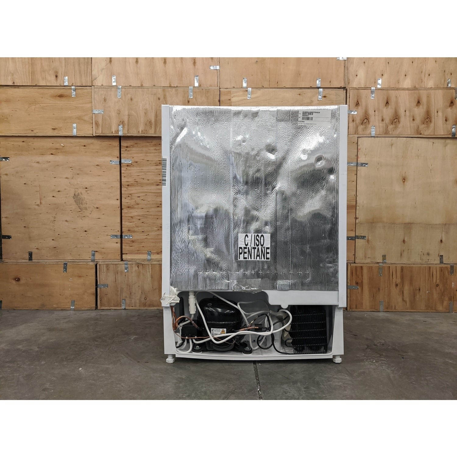 Refurbished electriQ EQINTFRIDGEIB Integrated 115 Litre Under Counter