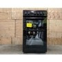 Refurbished electriQ EQEC50B3 50cm Double Cavity Electric Cooker with Ceramic Hob Black