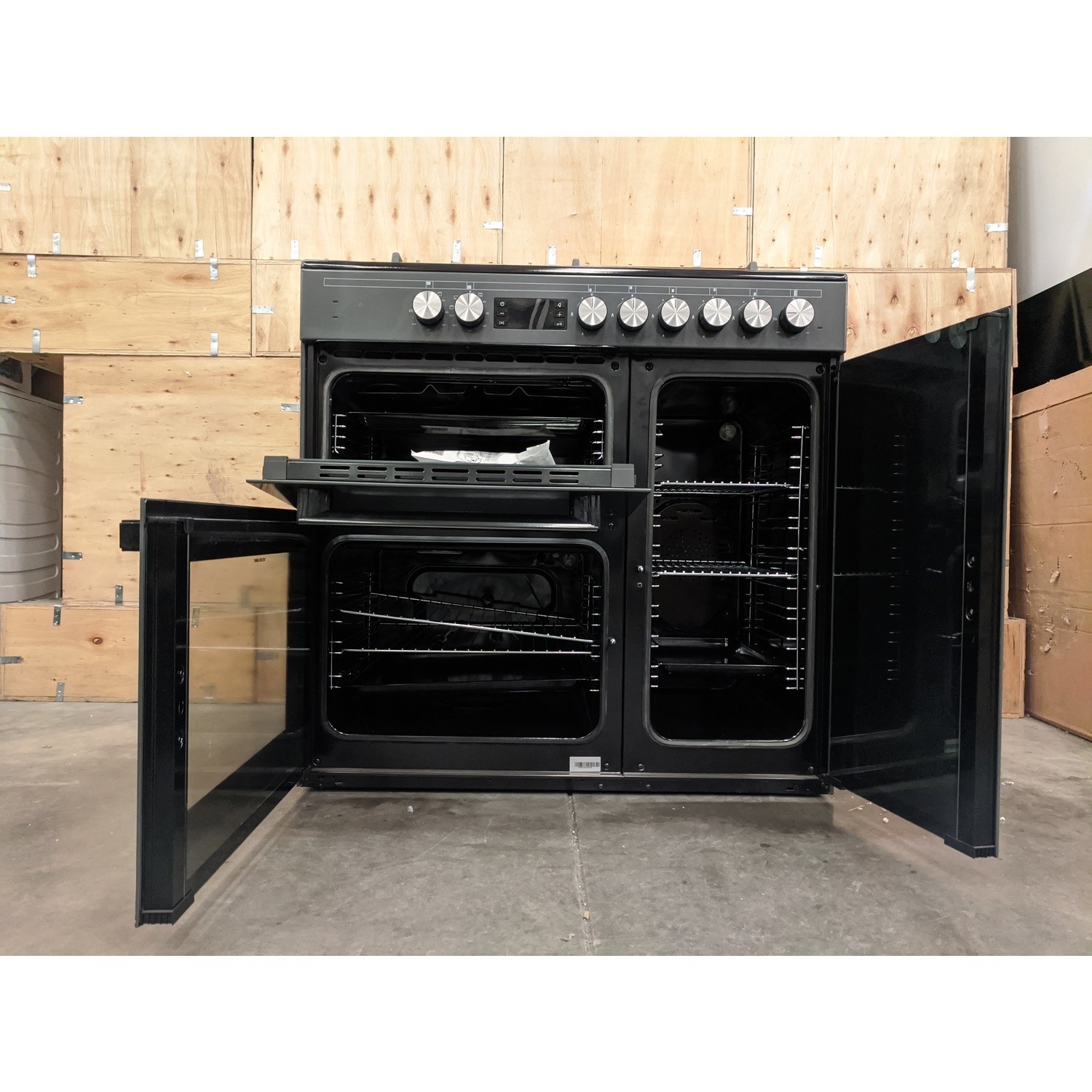 Refurbished electriQ IQRANGE90CG 90cm Dual Fuel Triple Cavity Range