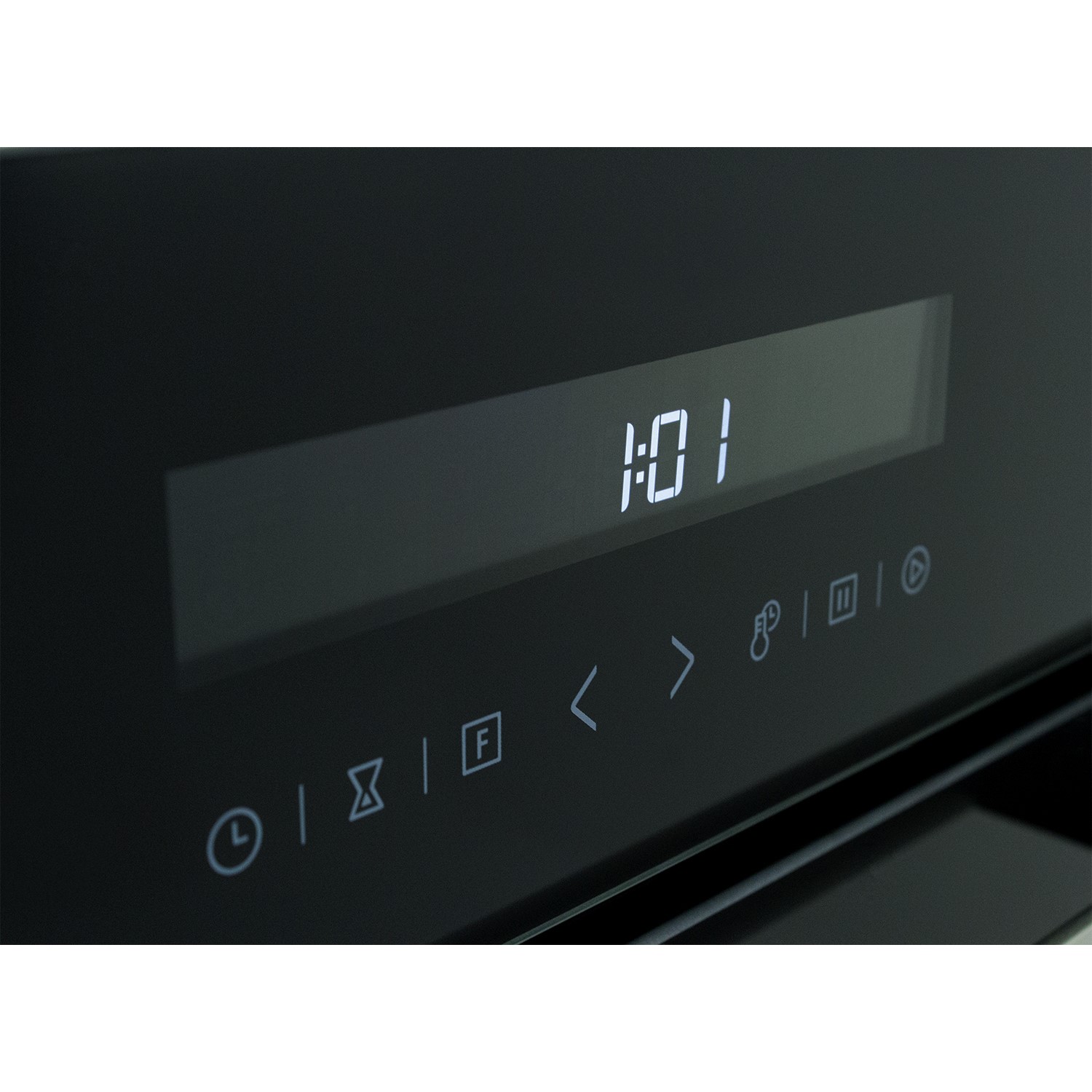 electriQ Electric Touch Screen Single Oven Black electriQ