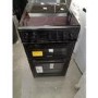 Refurbished electriQ EQEC50B3 50cm Double Cavity Electric Cooker with Ceramic Hob Black