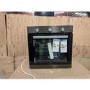 Refurbished electriQ EQBIOLG1DARKINOX 60cm Single Built In Electric Oven Dark Grey Stainless Steel 