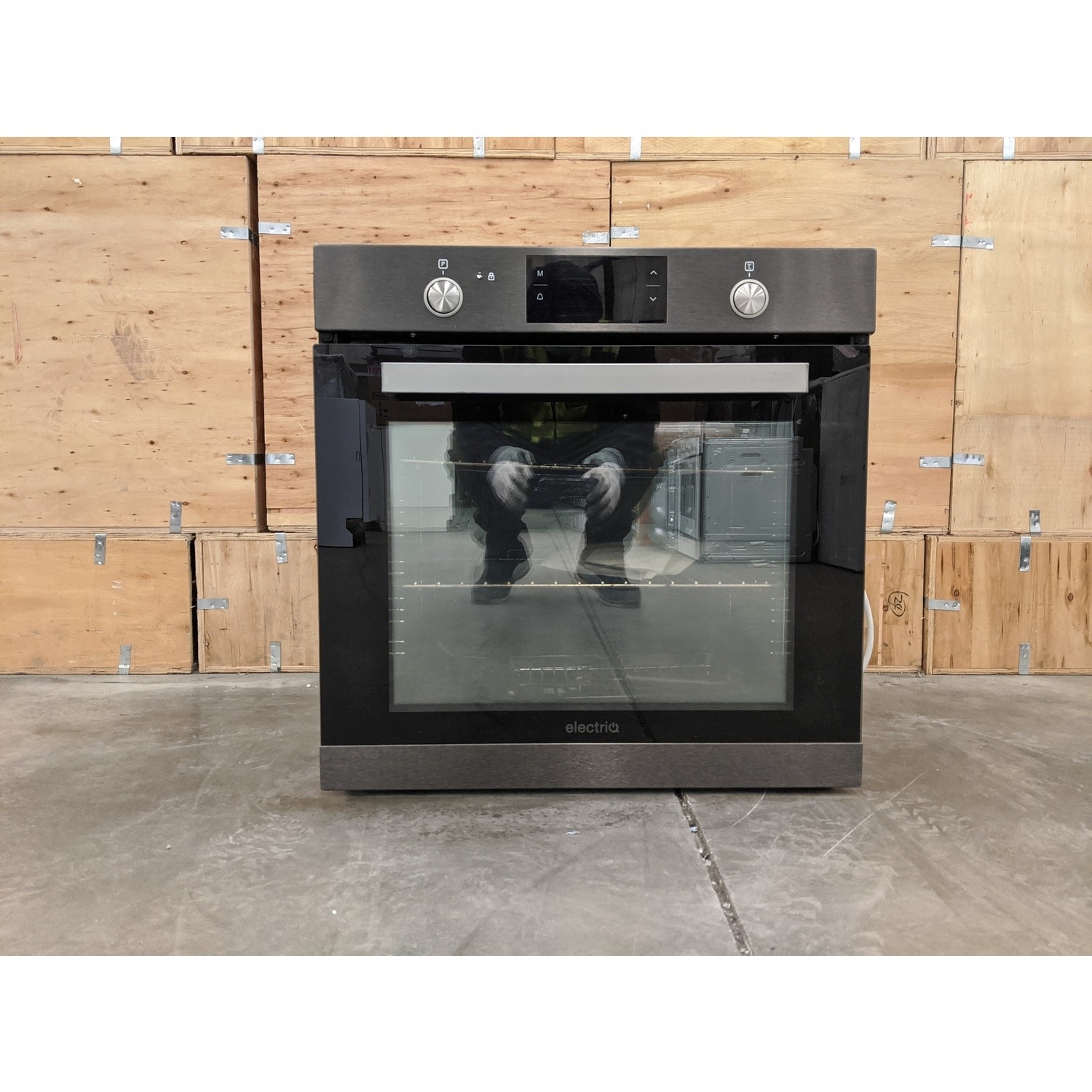 Refurbished electriQ EQBIOPYROVINOX Pyrolytic Self Cleaning 60cm Single