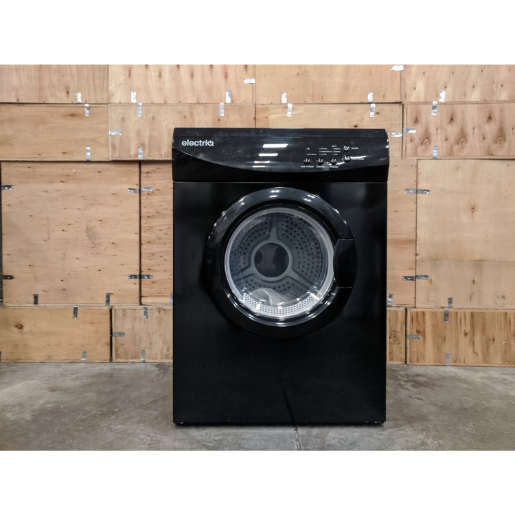Refurbished electriQ Eiqtd7black Freestanding Vented 7KG Tumble Dryer Black
