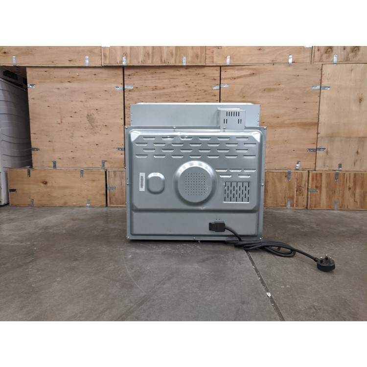Refurbished electriQ EQOVENM1 60cm Single Built In Electric Oven Stainless Steel