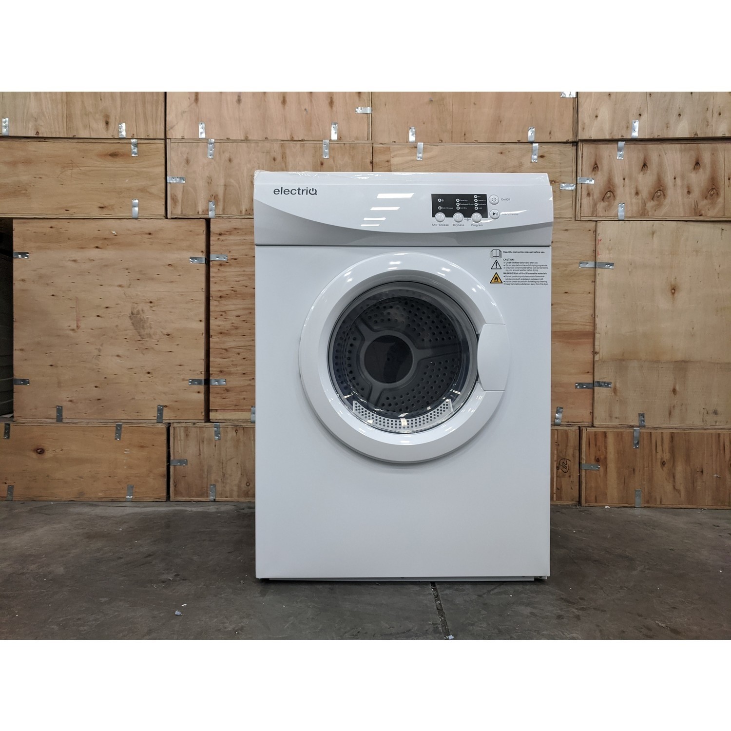 Refurbished electriQ EIQFSTD7 Freestanding Vented 7KG Tumble Dryer