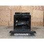 Refurbished electriQ EQOVENM4STEEL Touch Control 60cm Single Built In Electric Oven Stainless Steel
