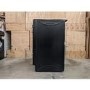 Refurbished electriQ EQRANGE100BLACK 100cm Dual Fuel Double Oven Range Cooker Black