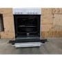 Refurbished electriQ EQEC60W1CERAMIC 60cm Electric Cooker with Ceramic Hob White