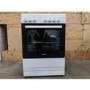 Refurbished electriQ EQEC60W1CERAMIC 60cm Electric Cooker with Ceramic Hob White