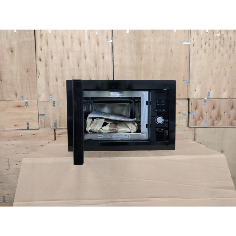 Refurbished electriQ eiQMOBISOLO25BLACK Built In 25L 900W Microwave Black