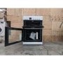 Refurbished electriQ EQDFC360WH 60cm Dual Fuel Cooker with Double Oven White