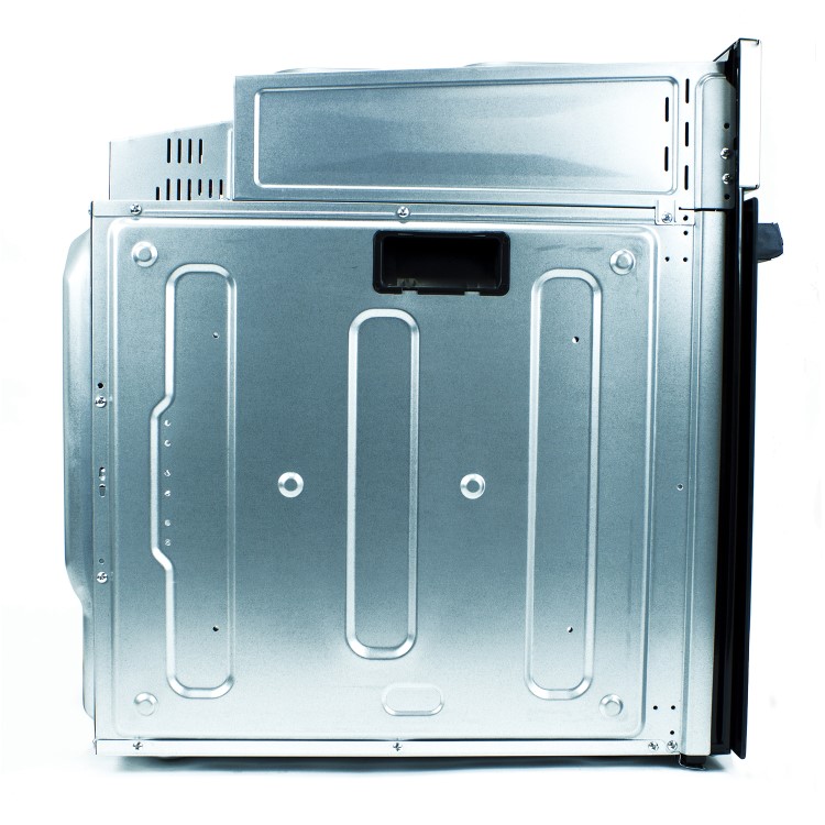 GRADE A1 - electriQ 70 litre 6 Function Built in Static Electric Single Oven - supplied with a plug