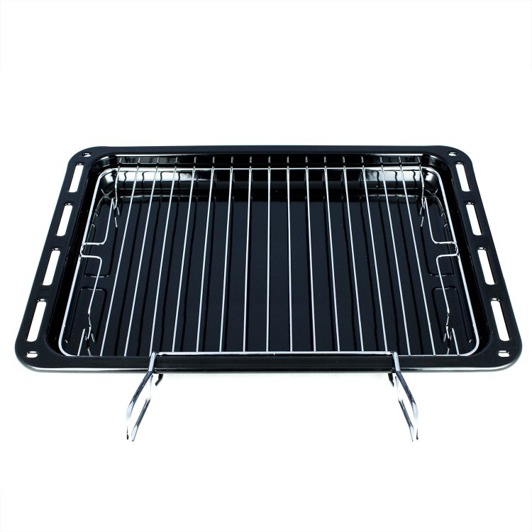GRADE A1 - electriQ 70 litre 6 Function Built in Static Electric Single Oven - supplied with a plug