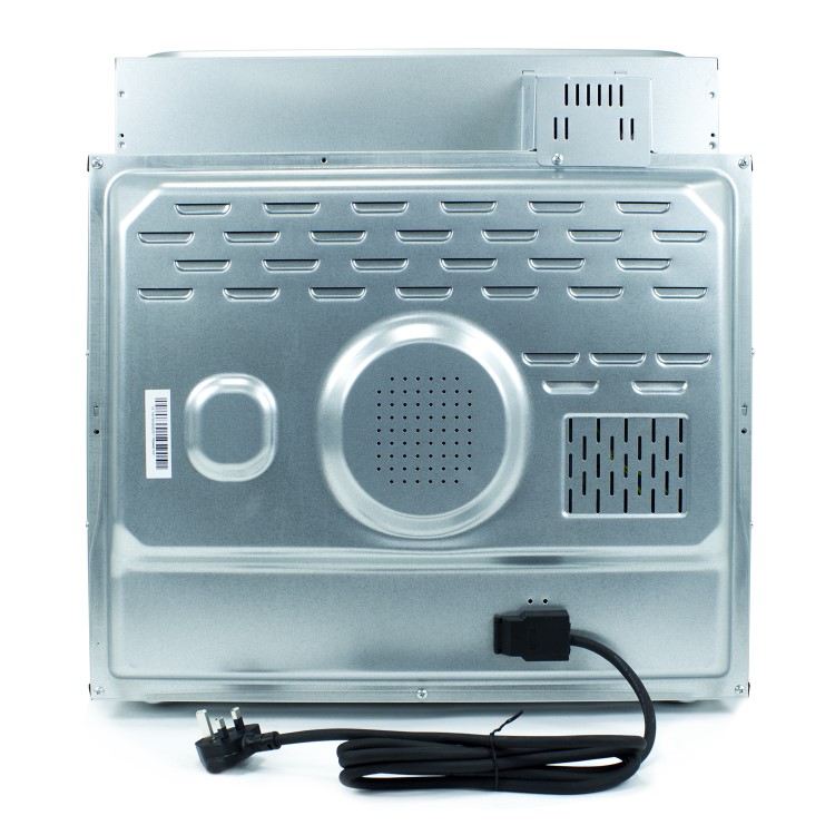 GRADE A1 - electriQ 70 litre 6 Function Built in Static Electric Single Oven - supplied with a plug