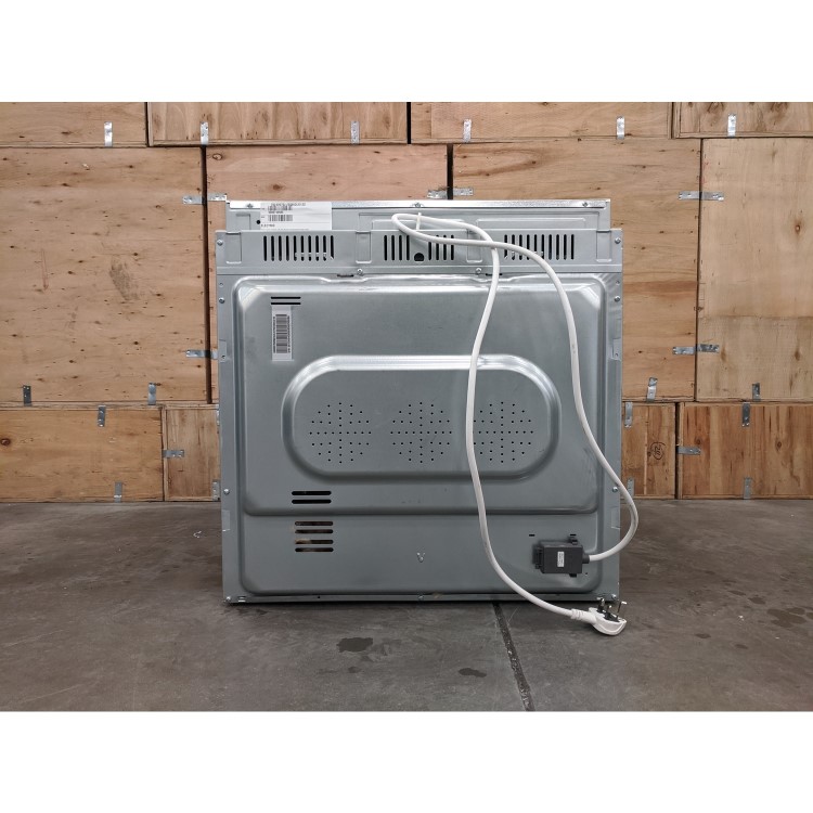 Refurbished electriQ EQBIOLG1SS 60cm Single Built In Electric Oven Stainless Steel