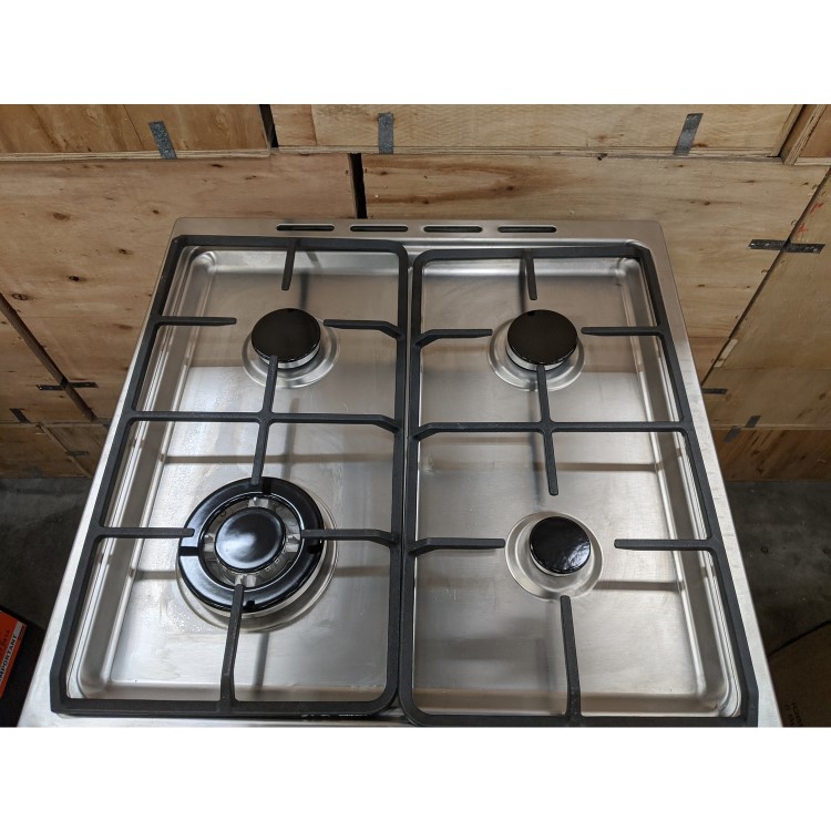 Refurbished electriQ Q60RANGESS 60cm Mini Dual Fuel Range Cooker Stainless Steel