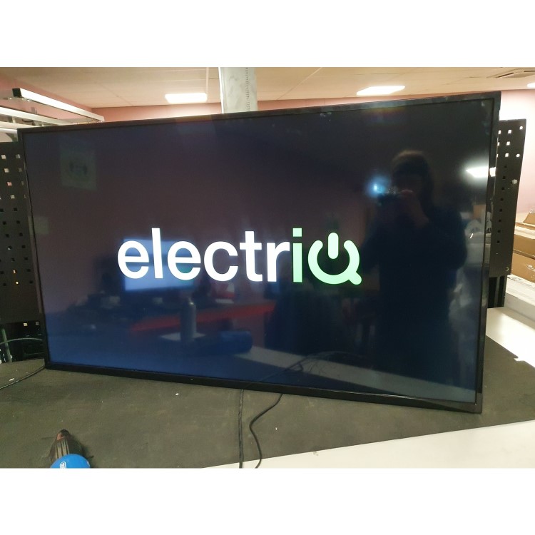 Refurbished electriQ 55" 4K Ultra HD with HDR LED Freeview HD Smart TV