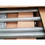 Refurbished electriQ Pyramid Flame Tower Outdoor Gas Patio Heater - Stainless Steel 