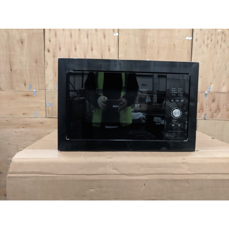 Refurbished electriQ eiQMOBISOLO25BLACK Built In 25L 900W Digital Microwave Black