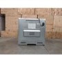 Refurbished electriQ EQBIOGASBLACK 60cm Single Built In Gas Oven with Electric Grill Black