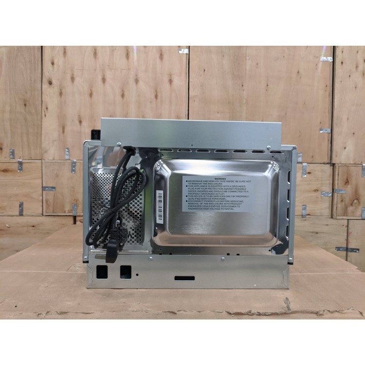 Refurbished electriQ EIQMOGBI20 Built In 20L with Grill 800W Digital Microwave Stainless Steel