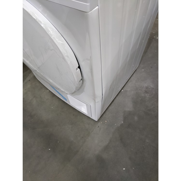 Refurbished electriQ EQ8KGPUMPDRYER Freestanding Heat Pump 8KG Tumble Dryer White