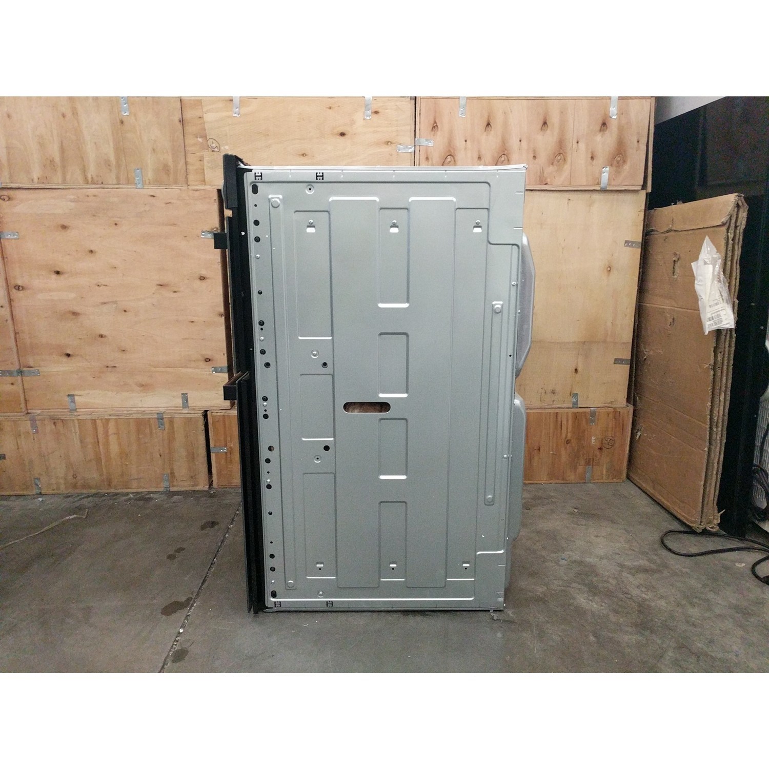 Refurbished electriQ EQDO1BLACK 60cm Double Built In Electric Oven