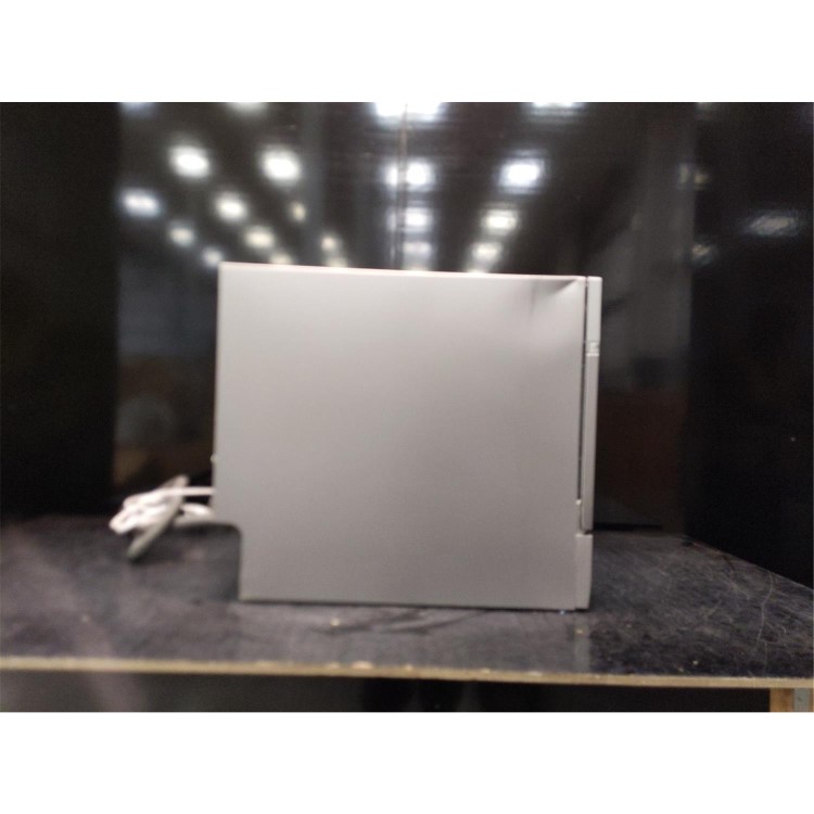 Refurbished electriQ EQDWTTS 6 Place Freestanding Table Top Dishwasher Silver