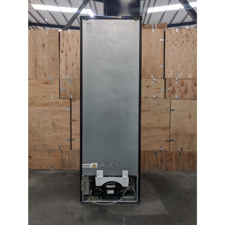 Refurbished electriQ eqfs50152ffb Freestanding 173 Litre 50/50 Fridge Freezer Black