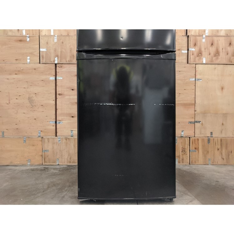 Refurbished electriQ eqfs50152ffb Freestanding 173 Litre 50/50 Fridge Freezer Black