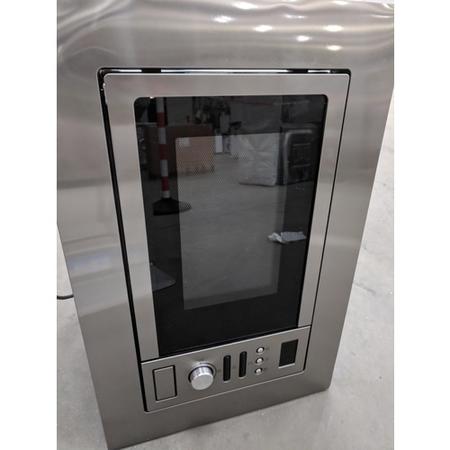 Refurbished electriQ eiQMOGBI20 Built In 20L 800W Digital Microwave with Grill Stainless Steel