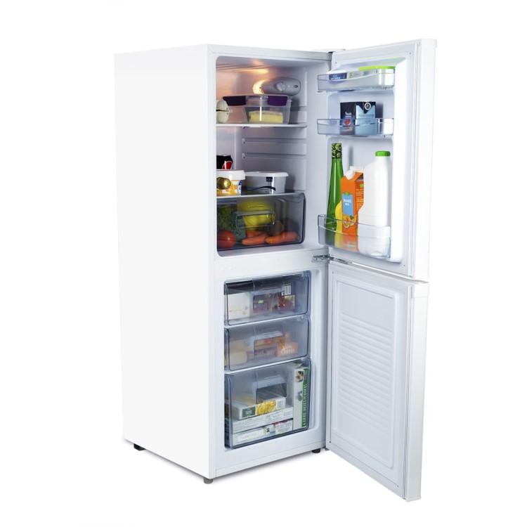 Refurbished electriQ EQFF130 Freestanding 155 Litre 50/50 Fridge Frezer