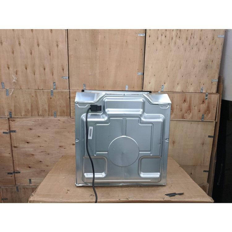 Refurbished electriQ EQOVENM4STEEL 60cm Single Built In Electric Oven Stainless Steel
