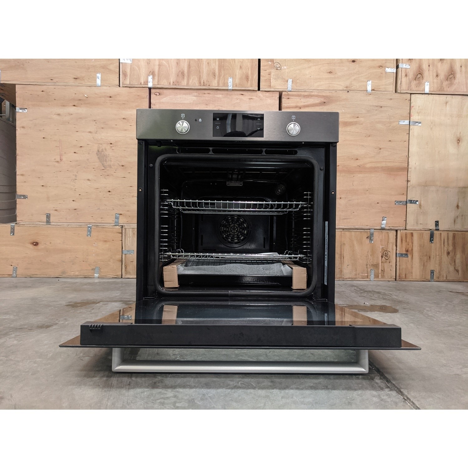 Refurbished electriQ EQBIOPYROVINOX 60cm Pyrolytic Self Cleaning Single