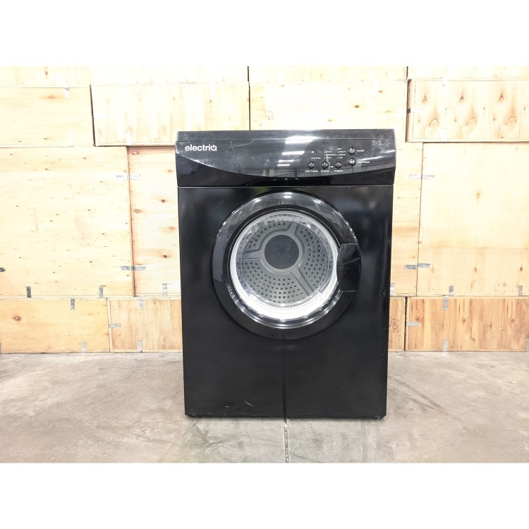 Refurbished electriQ Eiqtd7black Freestanding Vented 7KG Tumble Dryer Black