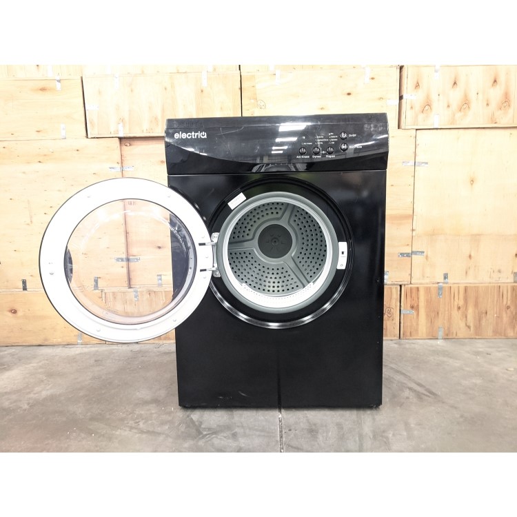 Refurbished electriQ Eiqtd7black Freestanding Vented 7KG Tumble Dryer Black