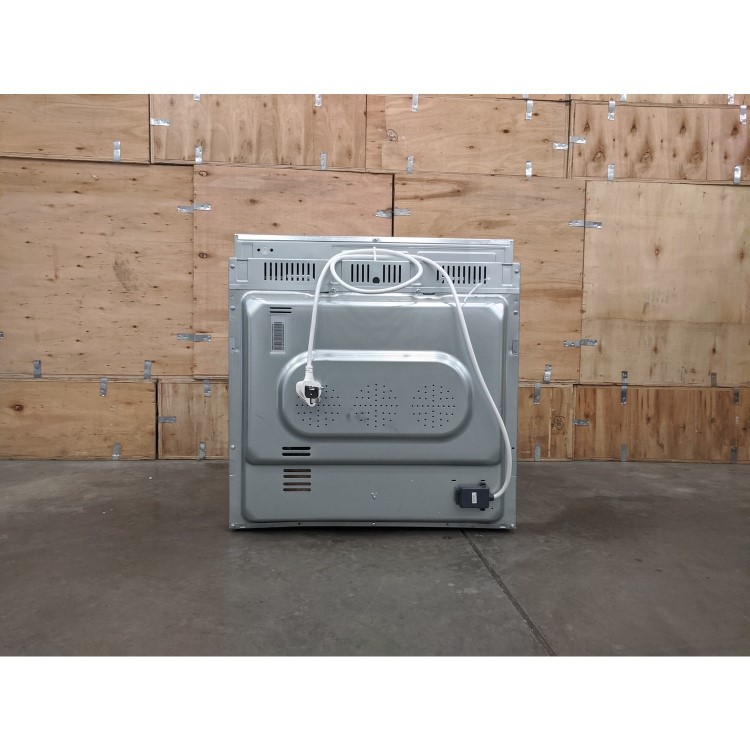 Refurbished electriQ EQBIOLG1SS 60cm Single Built In Electric Oven Stainless Steel