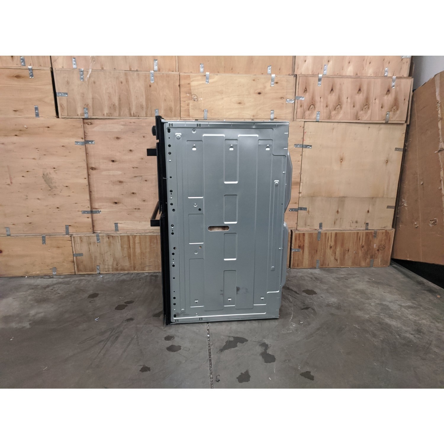 Refurbished electriQ EQDO1BLACK 60cm Double Built In Electric Oven