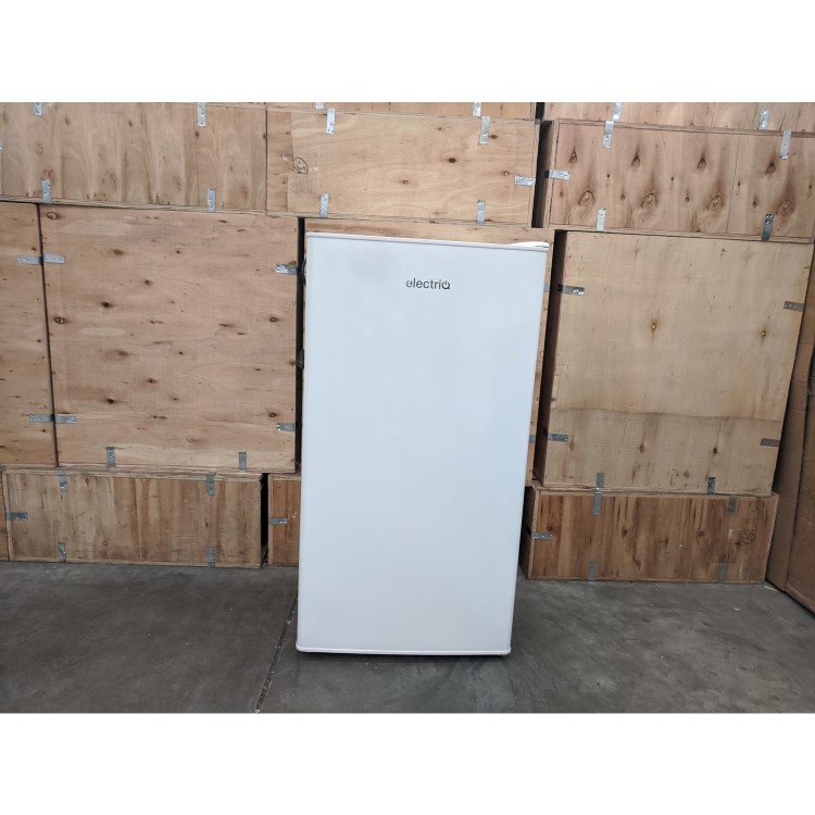 Refurbished electriQ EQ45FRIDGEICE Freestanding 62 Litre Under Counter Fridge with Ice Box White
