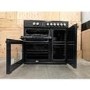 Refurbished electriQ IQRANGE90B 90cm Dual Fuel Triple Cavity Range Cooker Black