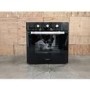 Refurbished electriQ EQOVENM2BLACK 60cm Single Built In Electric Oven Black