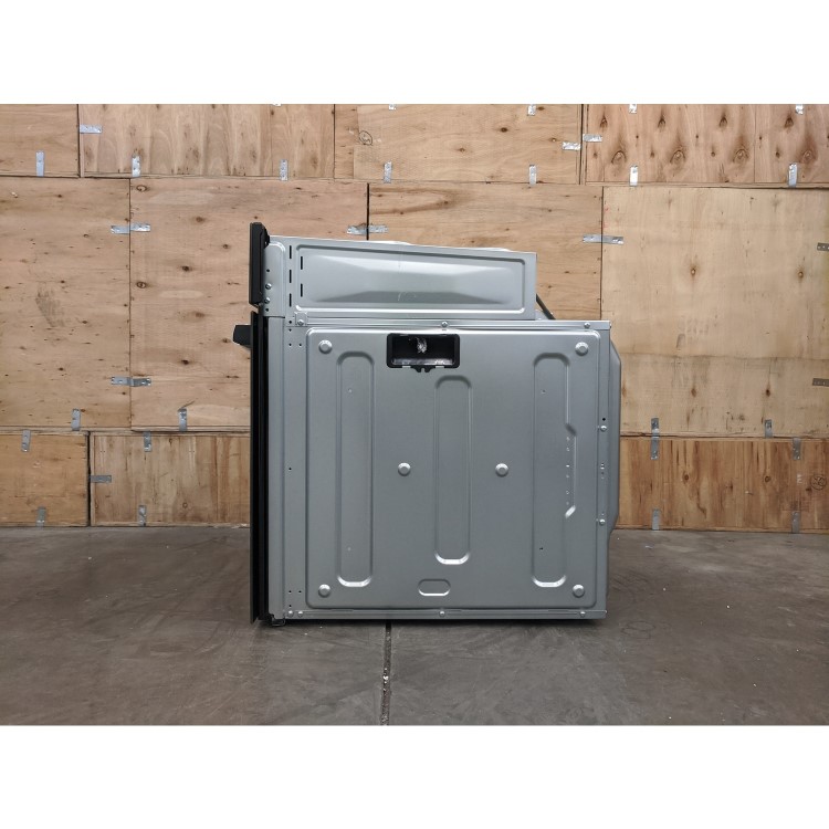 Refurbished electriQ EQOVENM2BLACK 60cm Single Built In Electric Oven Black