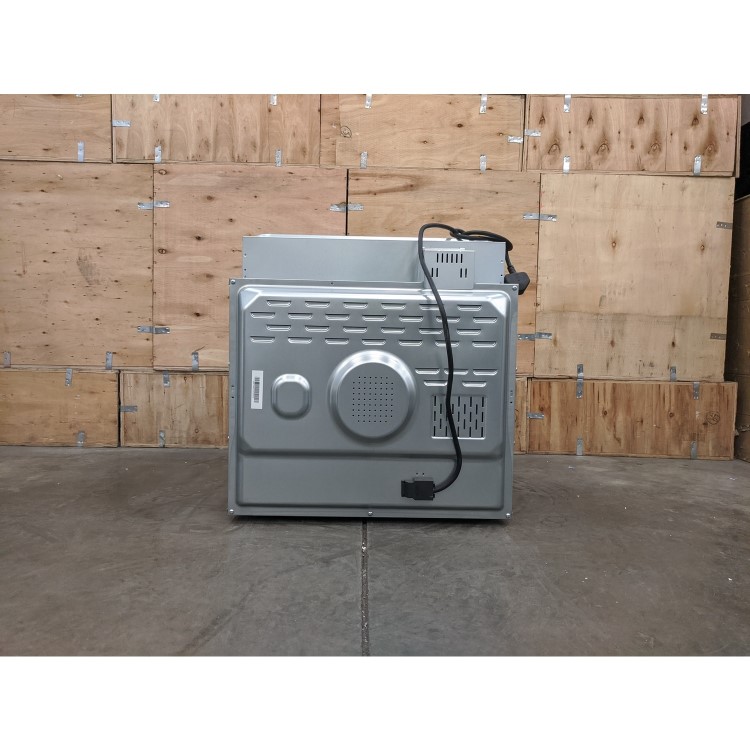 Refurbished electriQ EQOVENM2BLACK 60cm Single Built In Electric Oven Black