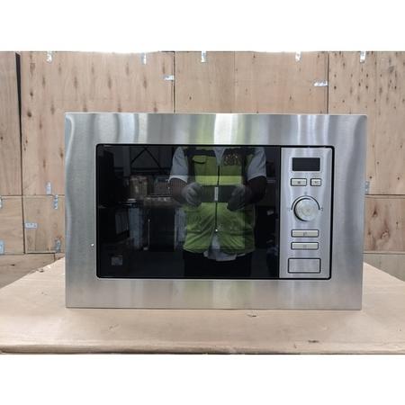 Refurbished electriQ eiQMOBI17 Built In 17L 700W Microwave Oven Stainless Steel