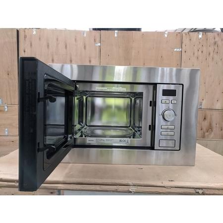 Refurbished electriQ eiQMOBI17 Built In 17L 700W Microwave Oven Stainless Steel