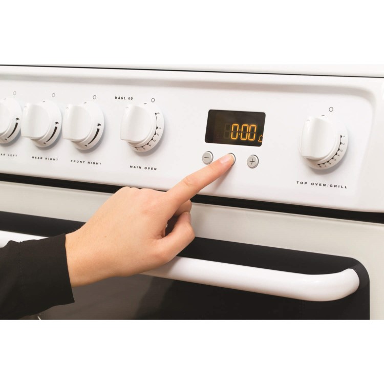 GRADE A3 - Refurbished Hotpoint HAGL60P 60cm Gas Cooker
