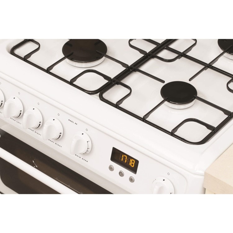 GRADE A3 - Refurbished Hotpoint HAGL60P 60cm Gas Cooker
