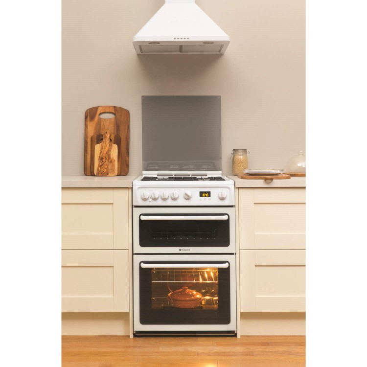 GRADE A3 - Refurbished Hotpoint HAGL60P 60cm Gas Cooker